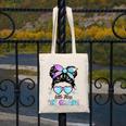 Little Miss 1st Grade Messy Bun Back To School Girls Kids Canvas Tote Bag Little Miss 1st Grade Messy Bun Back To School Girls Kids Canvas Tote Bag
