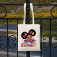 Little Miss Kindergarten Afro Puff Girl Back To School Canvas Tote Bag Little Miss Kindergarten Afro Puff Girl Back To School Canvas Tote Bag