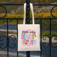 Little Miss Kindergarten Back To School Girls Coquette Bow Canvas Tote Bag Little Miss Kindergarten Back To School Girls Coquette Bow Canvas Tote Bag