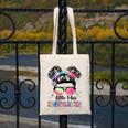 Little Miss Kindergarten Girls Kids Back To School Kinder Canvas Tote Bag