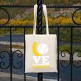 Love Bananas Banana Baseball Canvas Tote Bag