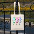 Lunch Lady Back To School Checkered First Day Of School Canvas Tote Bag