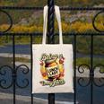 Being a Lunch Lady Is My Jam Retro Jam Jar Back To School Canvas Tote Bag