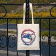 Lynyrd Skynyrd Skeleton Baseball Gun US Flag Cowboy Rock Fan Canvas Tote Bag