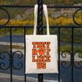 Not Like Tigers Back To School Spirit O Canvas Tote Bag