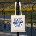 Panthers Back To School Spirit B Canvas Tote Bag