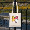 Pencil Coquette Bow Happy First Day Of School Back To School Canvas Tote Bag