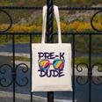 Pre-K Dude Shirt Graduation Back To School PreK Boy Girl Canvas Tote Bag