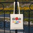 Preschool Vibes Retro Groovy Apple Back To School Canvas Tote Bag Preschool Vibes Retro Groovy Apple Back To School Canvas Tote Bag