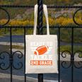 Ready To Tackle 2nd Grade Back To School Kids Football Canvas Tote Bag