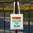 Retro Be A Bucket Filler Shirt Back To School Shirt Canvas Tote Bag Retro Be A Bucket Filler Shirt Back To School Shirt Canvas Tote Bag