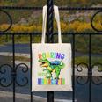 Roaring Into Kindergarten DinosaurRex Back To School Boys Performance Canvas Tote Bag Roaring Into Kindergarten DinosaurRex Back To School Boys Performance Canvas Tote Bag