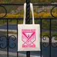 Strike Out Breast Cancer Baseball Ice Cream Drip Canvas Tote Bag Strike Out Breast Cancer Baseball Ice Cream Drip Canvas Tote Bag