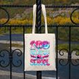 Survived 100 Days Of School Baseball Ice Cream Drip Boy Kids Canvas Tote Bag