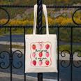 Third Grade Is My Jam Strawberry 3rd Grade Back To School Canvas Tote Bag