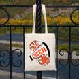 Tigers Cheerleading Back To School Cheer Team Spirit Orange Canvas Tote Bag