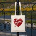 Tigers Heart Back To School Spirit M Canvas Tote Bag