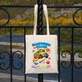 Transportation Squad School Bus Back To School Retro Canvas Tote Bag Transportation Squad School Bus Back To School Retro Canvas Tote Bag