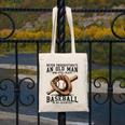 Never Underestimate Old Man Plays Baseball In His Seventies Canvas Tote Bag