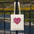 Valentine's Day Baseball Heart Softball Player Sports Lover Canvas Tote Bag Valentine's Day Baseball Heart Softball Player Sports Lover Canvas Tote Bag