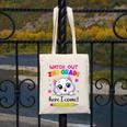 Watch Out 2nd Grade Here I Come Girls Cat Back To School Canvas Tote Bag