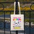 Watch Out 3rd Grade Here I Come Girls Cat Back To School Canvas Tote Bag