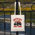 Watch Out Third Here I Came Dragon Back To School Summer Tee Canvas Tote Bag Watch Out Third Here I Came Dragon Back To School Summer Tee Canvas Tote Bag