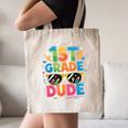 1st Grade Dude Shirt First Grade Boys Girl Back To School Canvas Tote Bag 1st Grade Dude Shirt First Grade Boys Girl Back To School Canvas Tote Bag