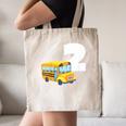 2nd Birthday School Bus Kids Back To School Themes Party Canvas Tote Bag 2nd Birthday School Bus Kids Back To School Themes Party Canvas Tote Bag