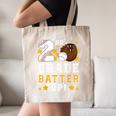 2nd Grade Batter Up Baseball First Day Back To School Canvas Tote Bag