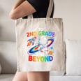 2nd Grade And Beyond Second Grade Astronaut Back To School Canvas Tote Bag