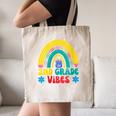 2nd Grade Vibes Back To School Rainbow Second Grade Canvas Tote Bag 2nd Grade Vibes Back To School Rainbow Second Grade Canvas Tote Bag