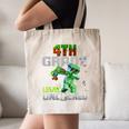 4th Grade Level Unlocked Back To School Pixel Game Canvas Tote Bag