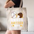 6th Grade Batter Up Baseball First Day Back To School Canvas Tote Bag