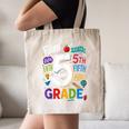 Back To School Fifth 5th Grade Classroom Typography Canvas Tote Bag Back To School Fifth 5th Grade Classroom Typography Canvas Tote Bag