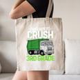 Back To School First Day Of 3rd Grade Garbage Truck Boys Canvas Tote Bag Back To School First Day Of 3rd Grade Garbage Truck Boys Canvas Tote Bag