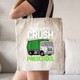Back To School First Day Of Preschool Garbage Truck Boys Canvas Tote Bag Back To School First Day Of Preschool Garbage Truck Boys Canvas Tote Bag