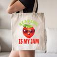 Back To School Reading Is My Jam School Librarian Premium Tri-Blend Canvas Tote Bag