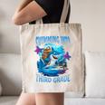 Back To School Third Grade Shark Canvas Tote Bag Back To School Third Grade Shark Canvas Tote Bag