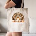 Back To School Wild About Kindergarten Leopard Rainbow Canvas Tote Bag Back To School Wild About Kindergarten Leopard Rainbow Canvas Tote Bag