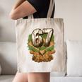 Baseball Ice Cream Drip Number 67 Playground Player 67th Canvas Tote Bag
