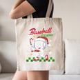 Baseball Mama Christmas Santa Hat Xmas Softball Mom Canvas Tote Bag Baseball Mama Christmas Santa Hat Xmas Softball Mom Canvas Tote Bag