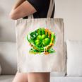 Baseball St Patricks Day Carnival Party Ice Cream Drip Boys Canvas Tote Bag