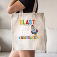 Blast Off Into Kindergarten Back To School Rocket Canvas Tote Bag Blast Off Into Kindergarten Back To School Rocket Canvas Tote Bag