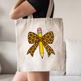 Bow Pencil Leopard First Day Of School Back To School Canvas Tote Bag