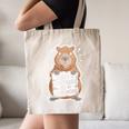 Capybara Ate My Homework Sorry Back To School Animal Canvas Tote Bag Capybara Ate My Homework Sorry Back To School Animal Canvas Tote Bag