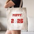 Class Of 2026 Senior Year Baseball Poppy 2026 Graduate Canvas Tote Bag
