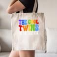 Cool Twins Just Showed Up Kid Boy Teen Twin Back To School Canvas Tote Bag