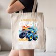 Crush Kindergarten Monster Truck Back To School Boys Canvas Tote Bag Crush Kindergarten Monster Truck Back To School Boys Canvas Tote Bag