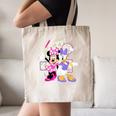 Disney Minnie & Daisy Back To School Best Friends BFFs Canvas Tote Bag